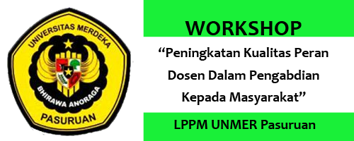 Workshop LPPM Universitas Merdeka Pasuruan