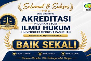 akreditasi ilmu hukum universitas merdeka pasuruan 2026