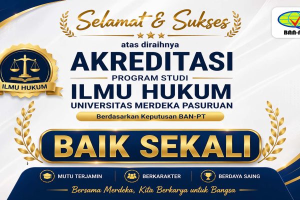 akreditasi ilmu hukum universitas merdeka pasuruan 2026