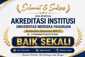 Akreditasi Universitas Merdeka Pasuruan